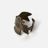 Vintage Thunderbird on Arrow Silver Ring