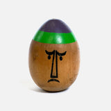 Vintage Wooden Weeble Wobble