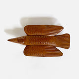 Vintage Hand Carved Wooden Bird