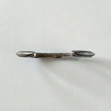 Vintage Sterling Carinated Cuff Bracelet