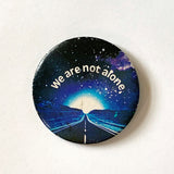 Vintage Close Encounters “We are not alone” Pin Button