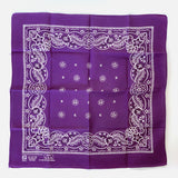Vintage Flower Bandana Purple