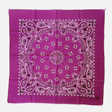 Vintage Paisley Bandana Purple