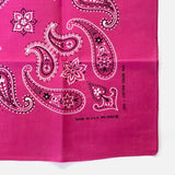 Vintage Paisley Bandana Pink
