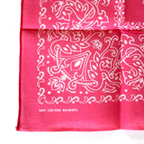 Vintage Flower Bandana Pink