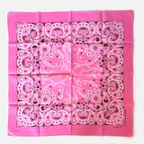 Vintage Flower Bandana Pink