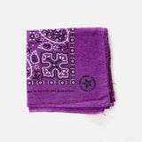 Vintage Paisley Bandana Purple