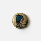 Vintage Kellogg's Pep Harold Teen Lillums Pin Button