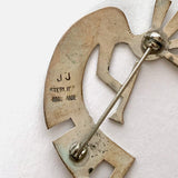 Vintage Sterling Kokopelli Pin