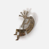 Vintage Sterling Kokopelli Pin