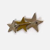 Vintage 925 Three Stars Pin