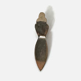 Vintage Sterling Bookmaker with Snake Eye Turquoise