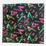 Vintage Neon Paint Bandana
