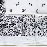 Vintage Flower Bandana White
