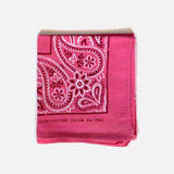 Vintage Paisley Bandana Pink