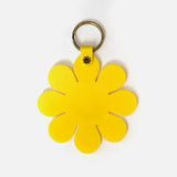 Vintage Flower Power Smiley Keychain
