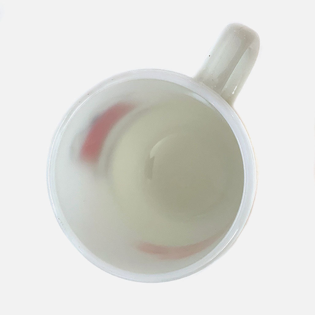 Vintage Anchor Hocking Fire-King Snoopy Mug / I Think I'm Allergic