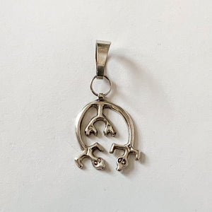 Vintage Sterling Naja Pendant