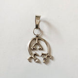 Vintage Sterling Naja Pendant