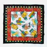 Vintage Beer & Pretzel Bandana