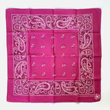 Vintage Paisley Bandana Pink