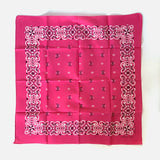 Vintage Flower Bandana Pink