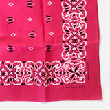 Vintage Flower Bandana Pink