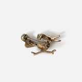 Vintage Sterling Roadrunner Pin