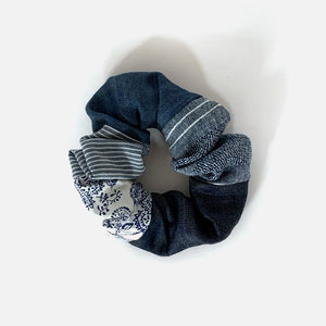 Upcycled Denim Scrunchie