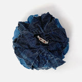 Handmade Upcycled Denim x Brooch